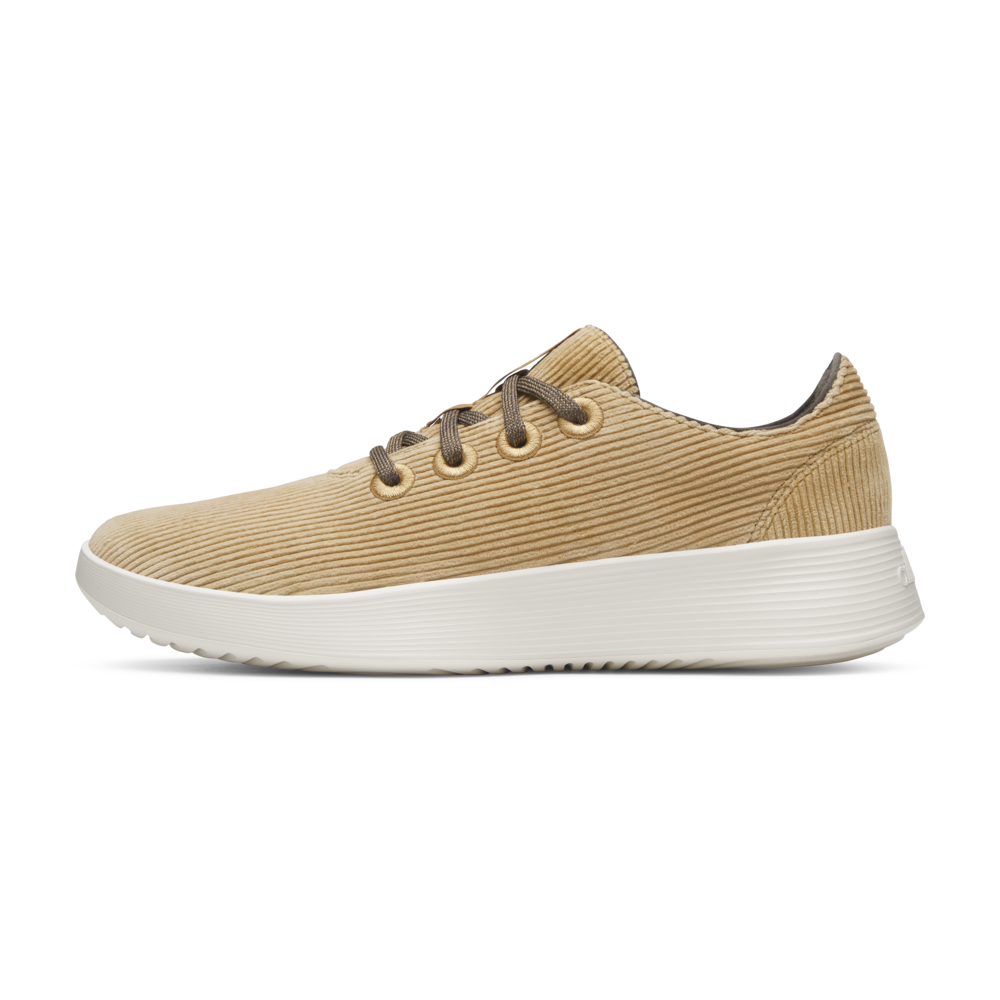 Кецове и обувки Allbirds Runner Go Corduroy Бежово | A11230M, 1