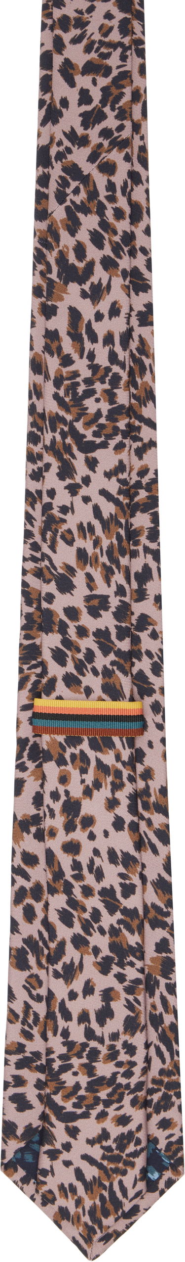 Шал Paul Smith Paul Smith Leopard Print Silk Tie Розово | M1A-0TIE-PT377-23, 1