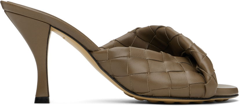 Аксесоари Bottega Veneta Bottega Veneta Blink Heeled Sandals Кафяво | 796455 V2ED0