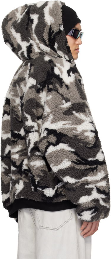 Яке бомбър Balenciaga Balenciaga Ski Zip-Up Fleece Hoodie Многоцветен | 809469-TPQ11-1240, 2