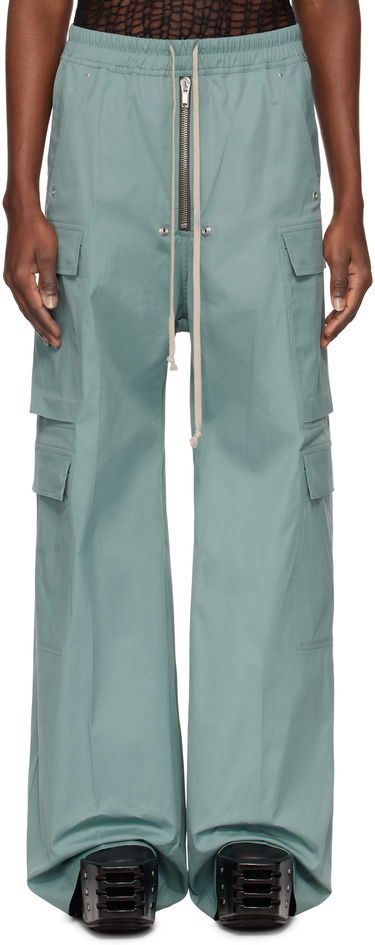 Карго панталони Rick Owens Rick Owens Hollywood Cargobela Cargo Pants Зелено | RU01E5339 TE, 0