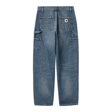 Дънки Carhartt WIP Single Knee Loose Fit Jeans Синьо | I034225_8, 5