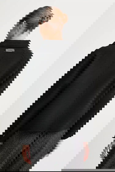 Яке Barbour Barbour Leonie Oversized Wool Jacket Черно | LOS0077, 2