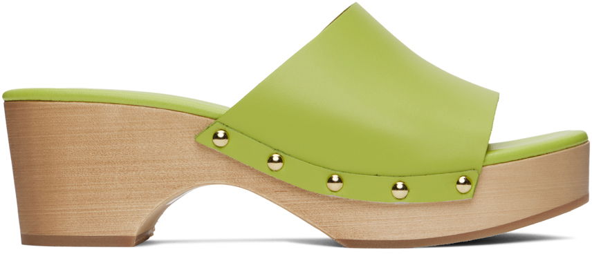 Облекло Aeyde Aeyde Bobbie Platform Clogs Зелено | A11-HS-ODSD55BL-123-982-007, 0