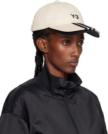 Шапка с козирка Y-3 Y-3 Baseball Cap Бежово | JM9041, 3