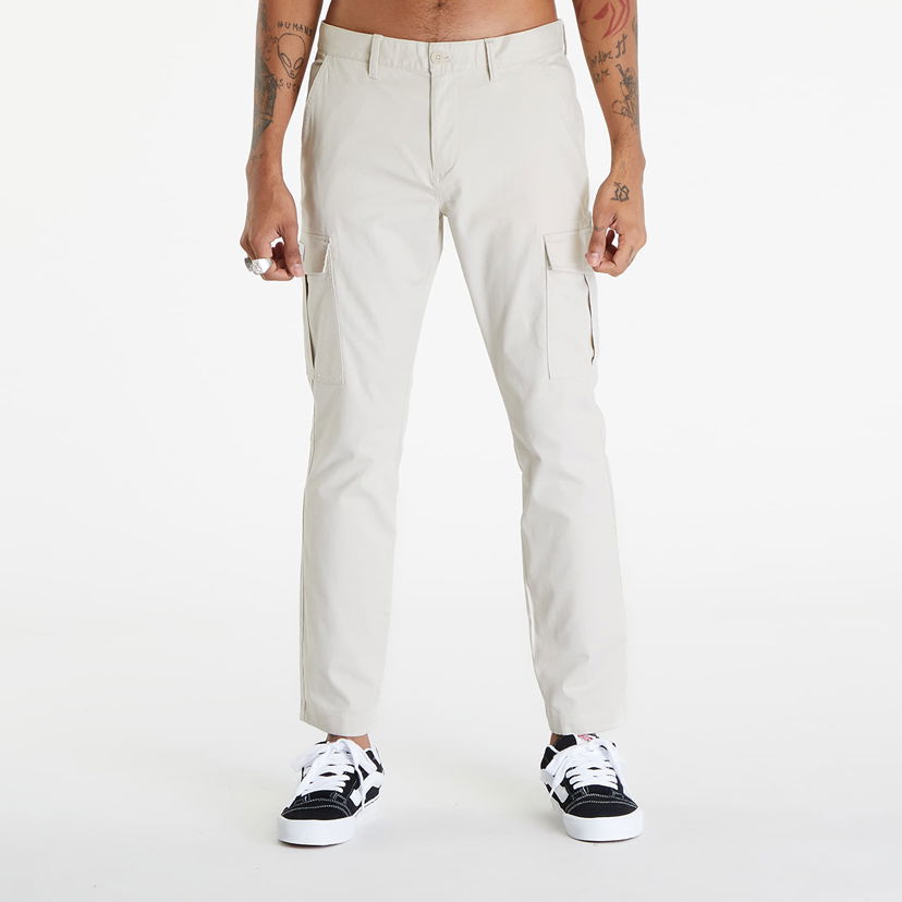 Карго панталони Tommy Hilfiger Austin Lightweight Cargo Pants Newsprint Бяло | DM0DM18940 ACG