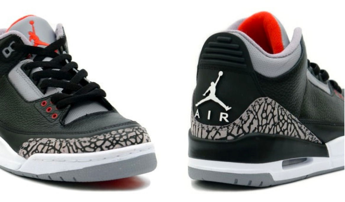 Кецове и обувки Jordan Air Jordan 3 Retro "Cement" 2011 Черно | 136064 010, 1