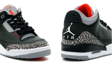 Кецове и обувки Jordan Air Jordan 3 Retro "Cement" 2011 Черно | 136064 010, 1