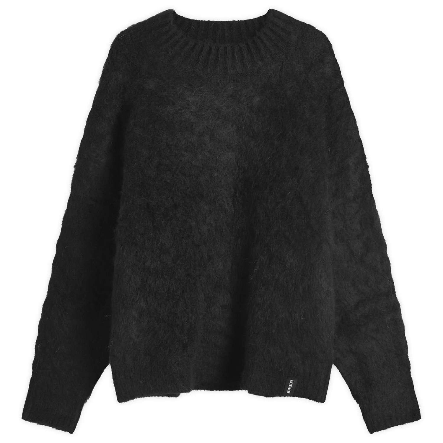 Пуловер Represent Clo Alpaca Cable Knit Sweater Черно | MLM3064-001, 0