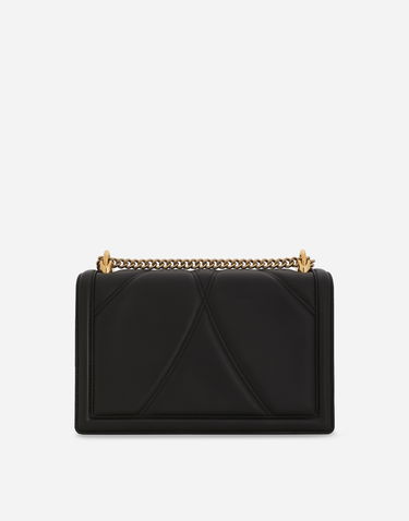 Чанта през рамо Dolce & Gabbana Large Devotion Quilted Nappa Leather Shoulder And Crossbody Bag Черно | BB7100AW43780999, 3