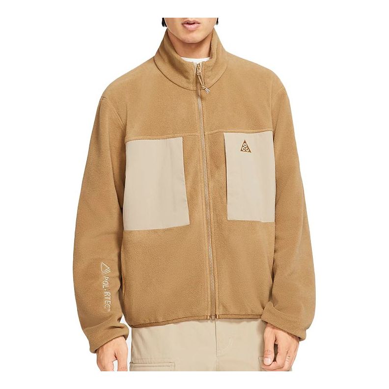 Яке Nike ACG ACG Polartec Wolf Tree Fleece Zip-Up Jacket Кафяво | CV0652-216
