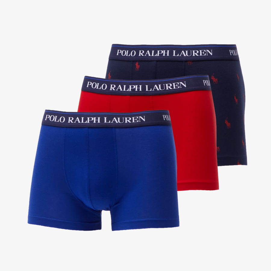 Бельо и чорапи Polo by Ralph Lauren Stretch Cotton Three Classic Trunks Многоцветен | 714830299043, 0