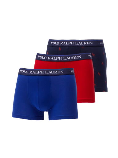 Бельо и чорапи Polo by Ralph Lauren Stretch Cotton Three Classic Trunks Многоцветен | 714830299043