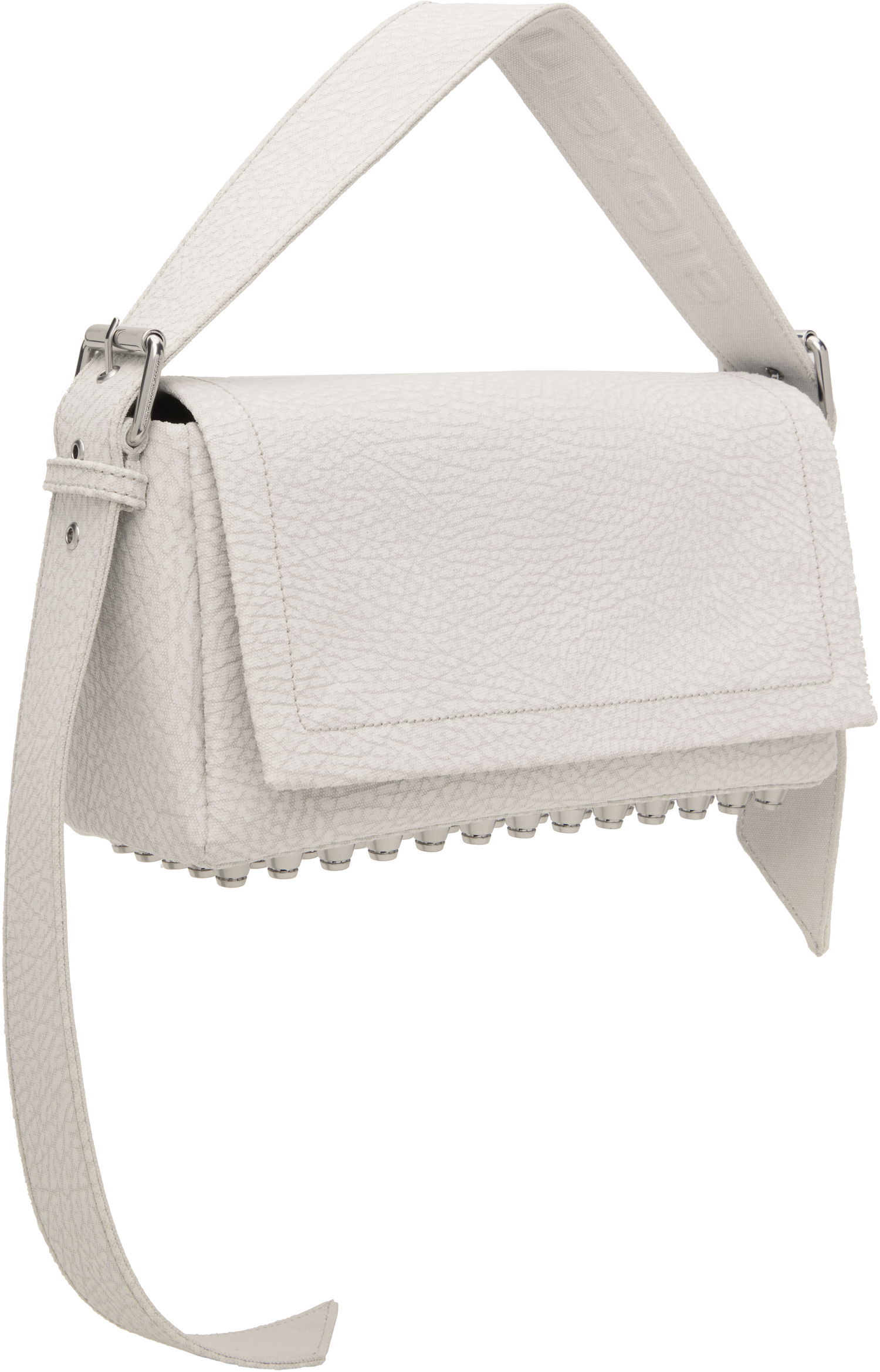 Дамска чанта Alexander Wang Alexander Wang Ricco Medium Flap Bag Бяло | 20225K48T, 1