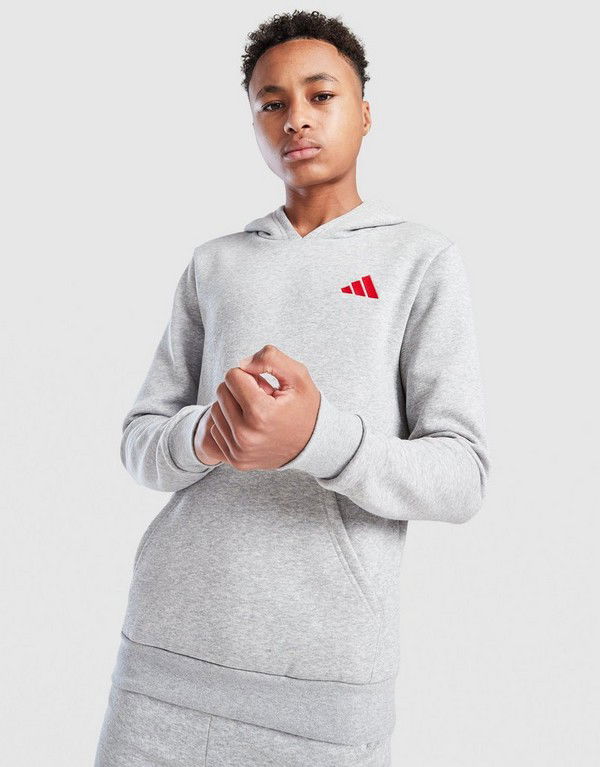 Суитчър adidas Originals Fleece Hoodie Сиво | KC8848, 0