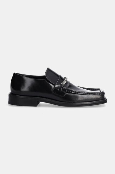 Кецове и обувки Martine Rose Square Toe Loafer Черно | 1026LP11001W, 1