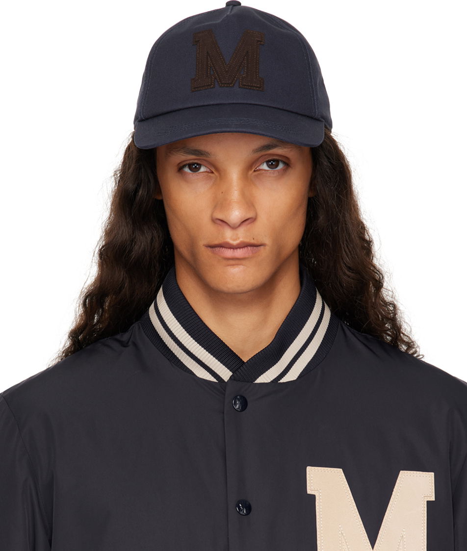Шапка с козирка Moncler Gabardine Baseball Cap Синьо | J20913B0000104863, 0