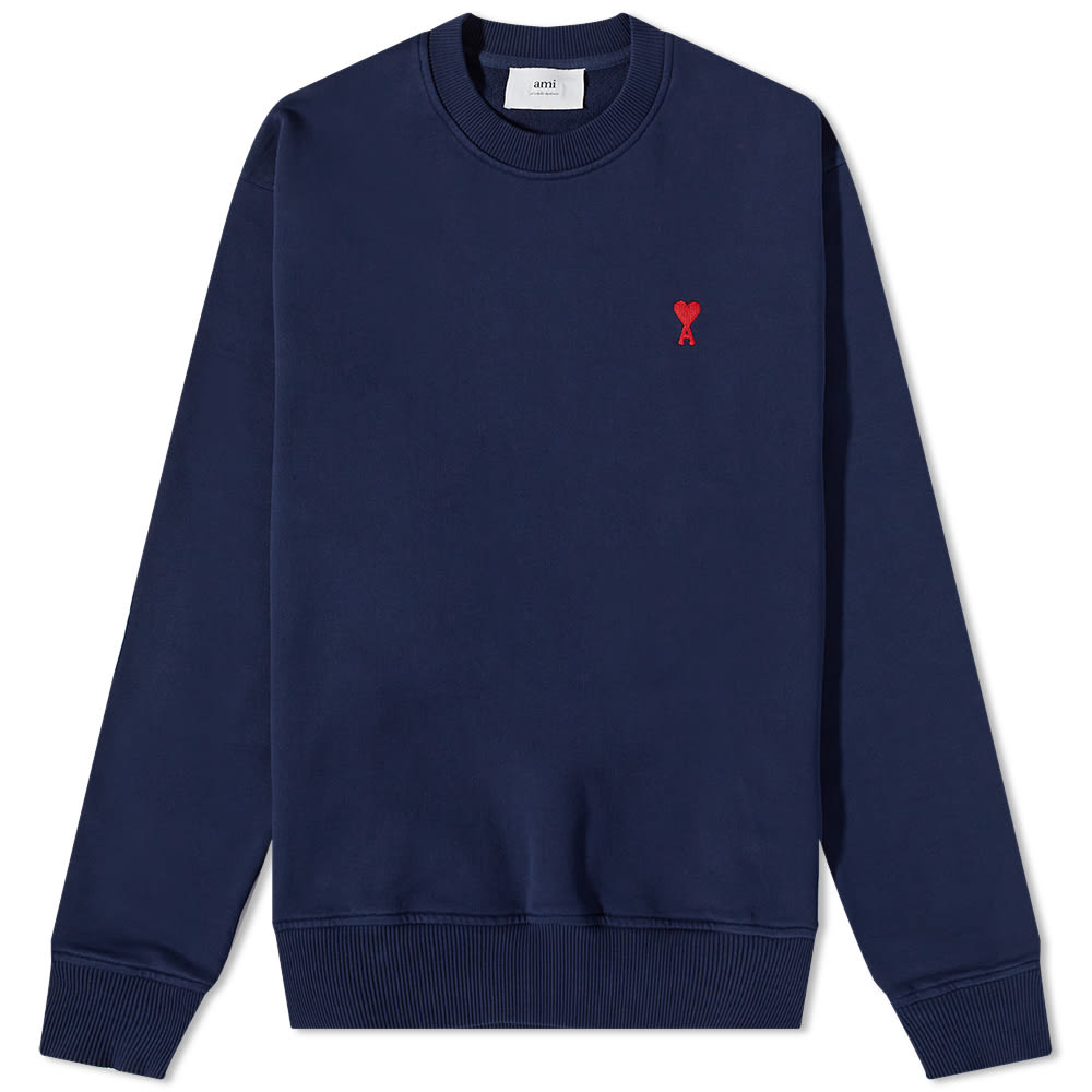 Суитчър AMI Tonal Small ADC Sweat Тъмно синьо | USW001-730-491, 0