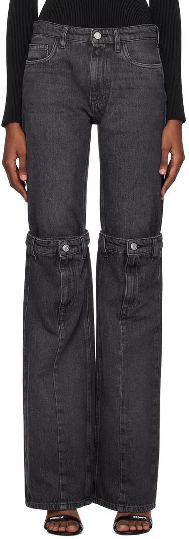 Дънки Coperni Coperni Open Knee Denim Jeans Черно | COPP55852, 0