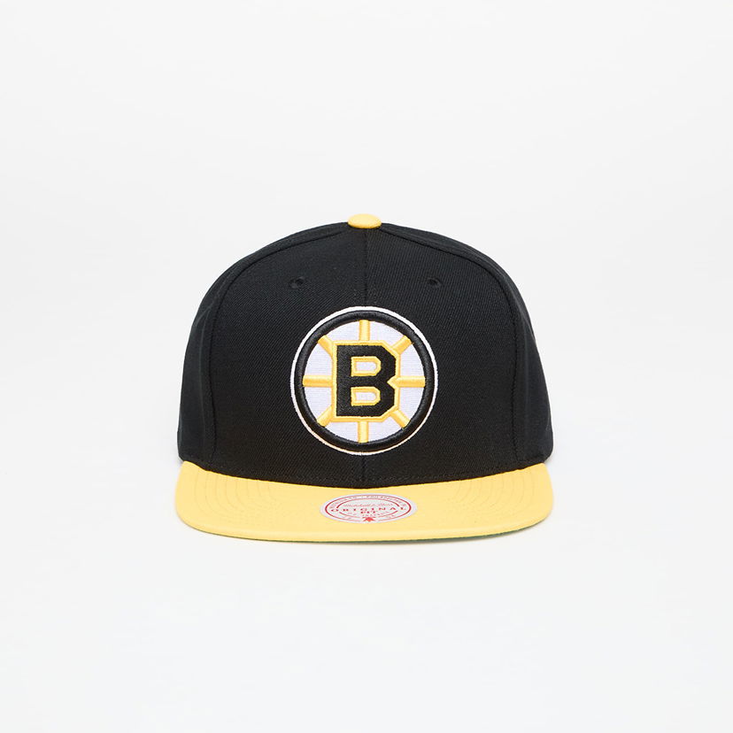 Шапка с козирка Mitchell & Ness NHL Team 2 Tone 2.0 Snapback Bruins Black/Yellow Hat Черно | HHSS5367-BBNYYPPPBKYW