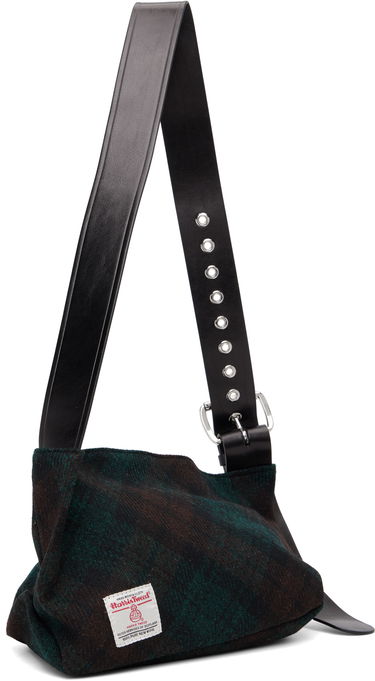 Чанта през рамо Vivienne Westwood Maxime Small Tartan Crossbody Bag with Eyelet Strap Многоцветен | 4803001CW-W018E-, 2
