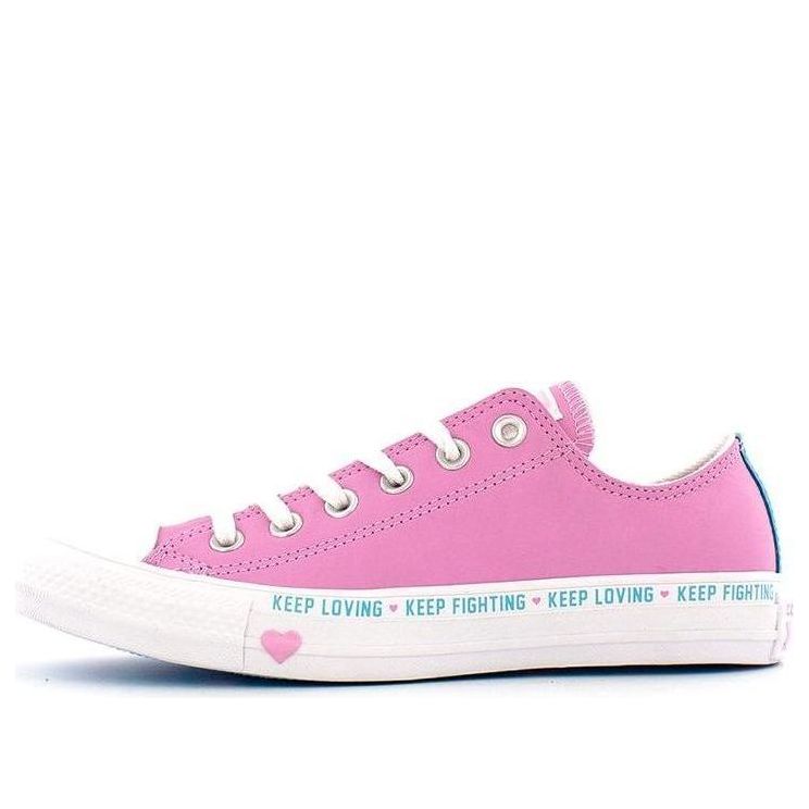 Кецове и обувки Converse Chuck Taylor All Star Low 'Love The Progress' Розово | 164559C