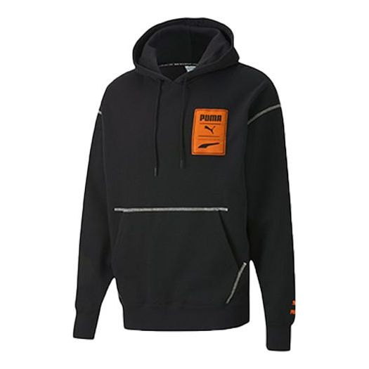 Суитчър Puma Hoodie with Graphic Print Черно | 597886-01