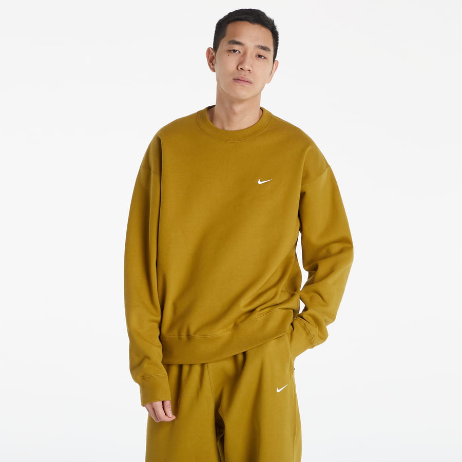 Суитчър Nike NRG Soloswoosh Fleece Sweatshirt Кафяво | CV0554-318, 1