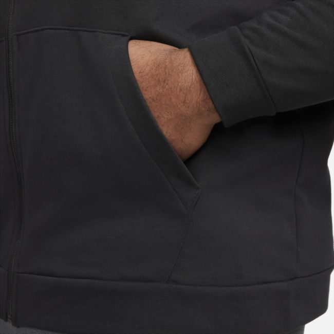 Суитчър Nike Dri-FIT Full-Zip Training Hoodie Черно | CZ6376-010, 1