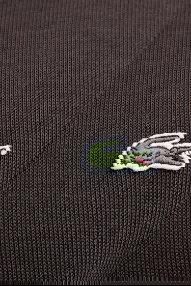 Поло тениска Lacoste Lacoste Men's Long Sleeve Polo Shirt Кафяво | SH5781, 4