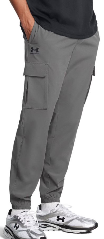 Карго панталони Under Armour UA Vibe Woven Cargo Pants Сиво | 1386558-025