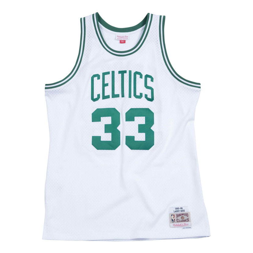Фланелка Mitchell & Ness Mitchell & Ness NBA Boston Celtics Larry Bird 1985-86 Swingman Jersey Бяло | 353J-340-FGYLBI