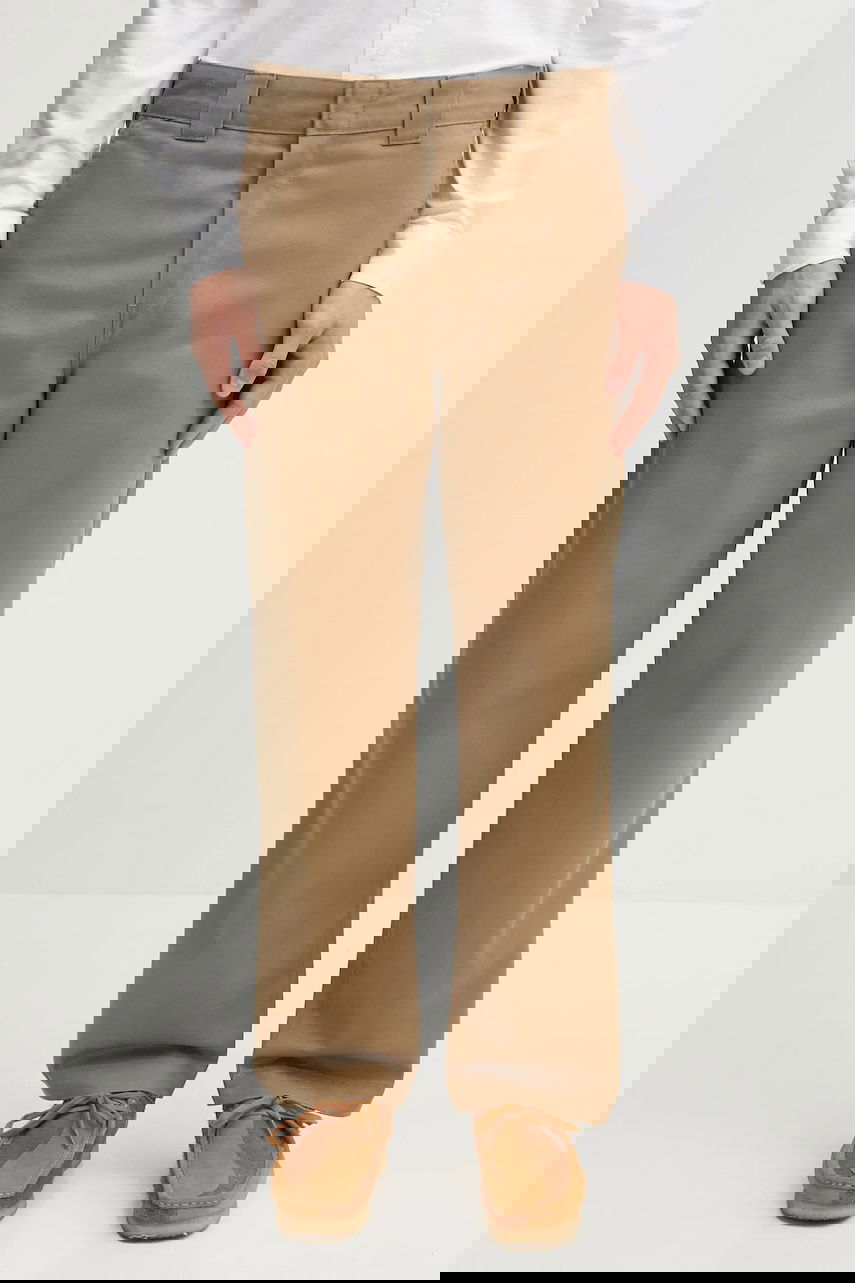 Панталони Carhartt WIP Craft Relaxed Fit Straight Leg Pants Бежово | I035652.8Y02, 0