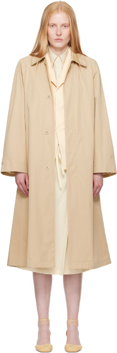 Палта LEMAIRE LEMAIRE Cotton Twill Overcoat Бежово | CO1104 LF1352, 0