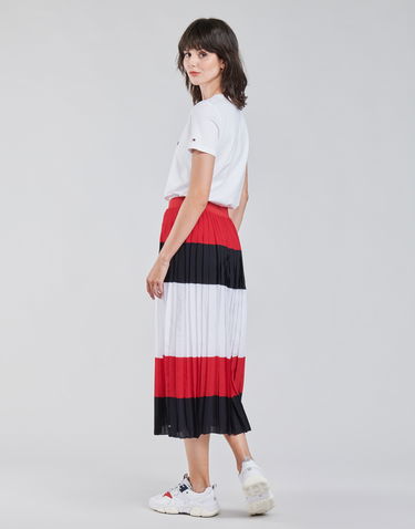 Тениска Tommy Hilfiger HERITAGE TEE Бяло | WW0WW31999-YBR, 2