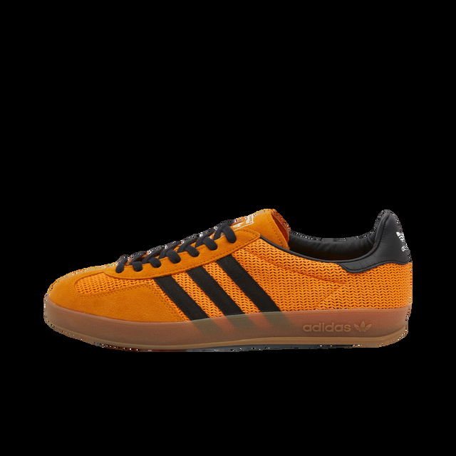 Adidas Gazelle Indoor in Eqt Orange/Core Black/Gum, Size UK 10 | END. Clothing