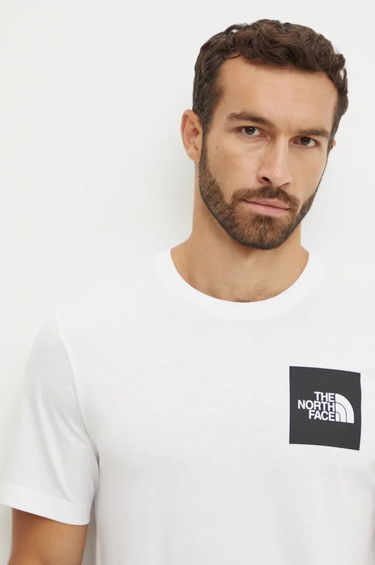 Тениска The North Face T-Shirt Fine Tee With Print Бяло | NF0A8A6MFN41, 0