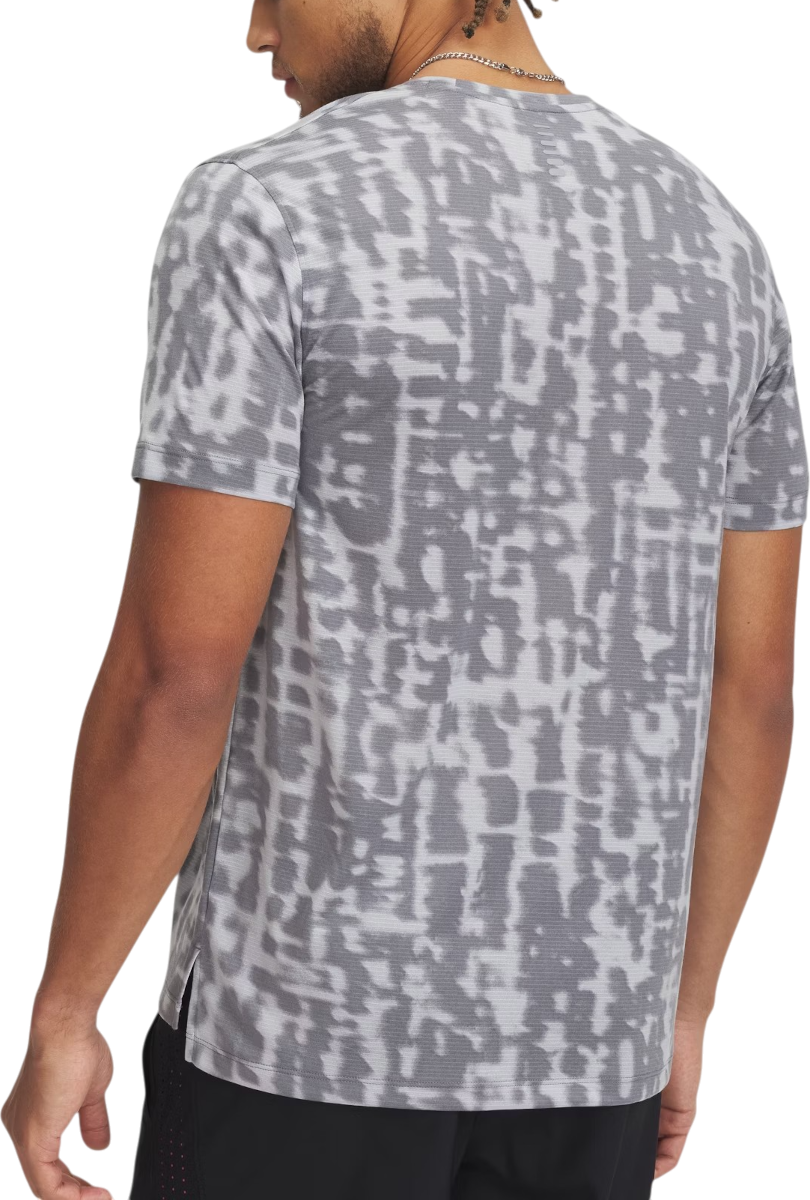 Тениска Under Armour Under Armour UA Launch Printed Short Sleeve T-Shirt Сиво | 1389687-011, 1