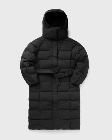 Пухо яке GANNI Tech Seersucker Puffer Coat With Hood Черно | F9688-099, 0