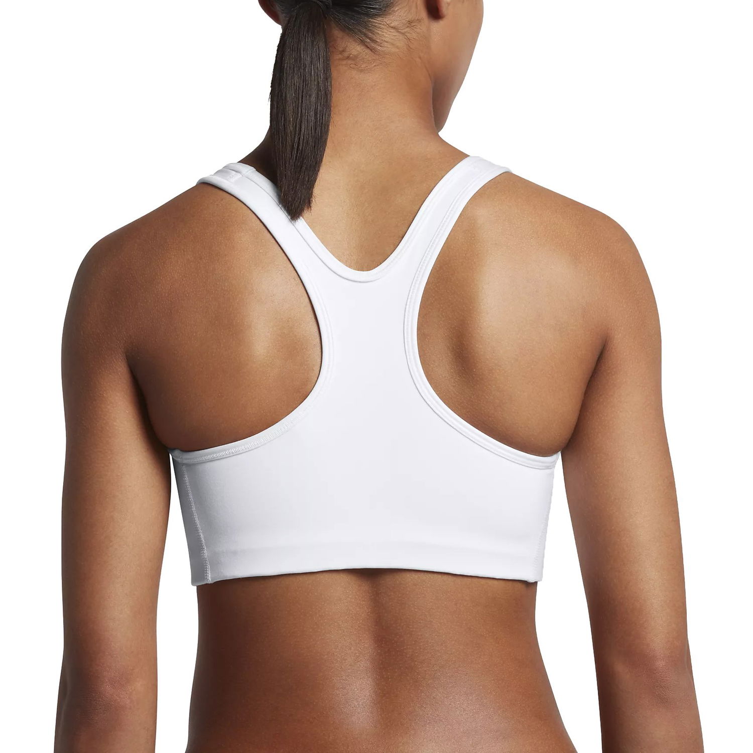 Сутиен Nike Nike Swoosh Futura Sports Bra Бяло | 899370-100, 1