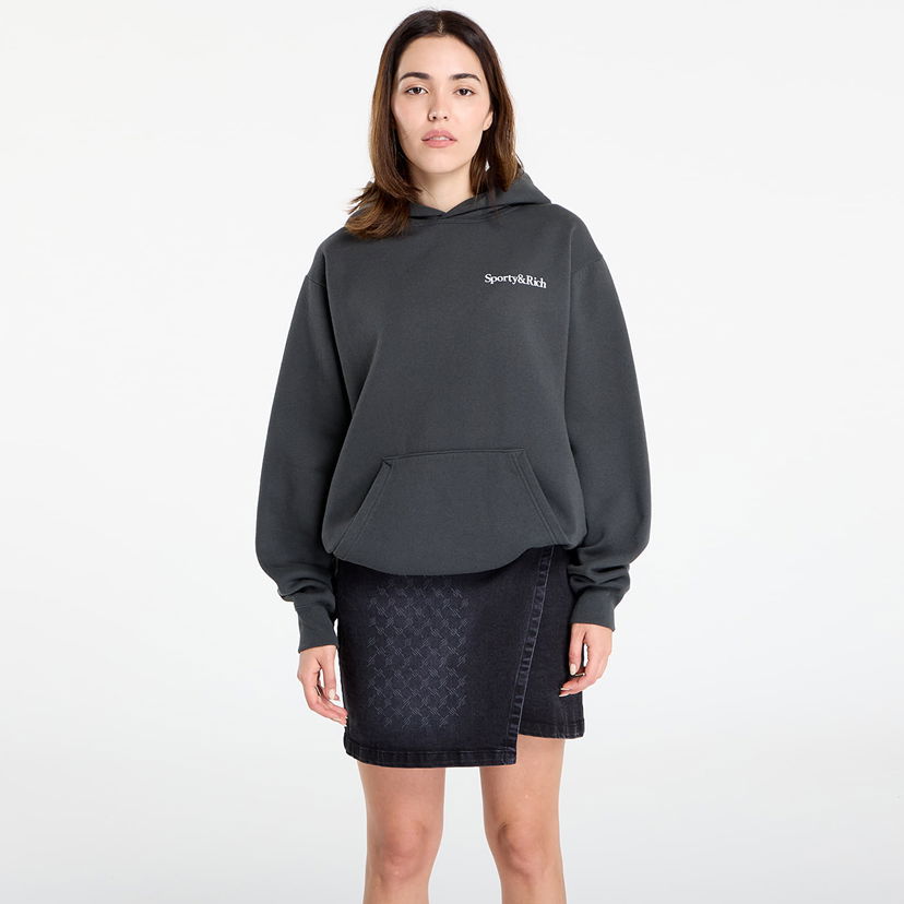 Суитчър Sporty & Rich Sporty & Rich Health Is Wealth Soft Hoodie Сиво | ST084625300BA02