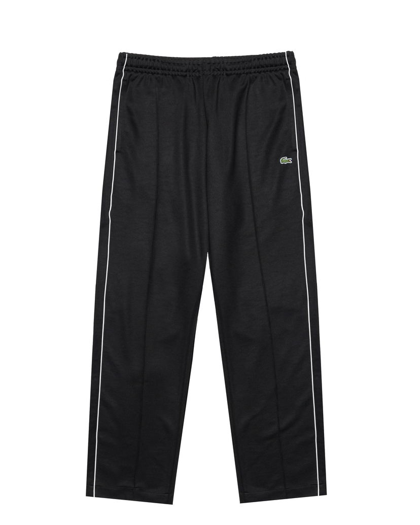 Спортни панталони Lacoste Lacoste Piped Cuff Track Pants Черно | XH1412-031