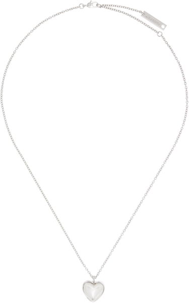 Колие Ambush AMBUSH Pearl Heart Charm Necklace Металик | 12115241, 0