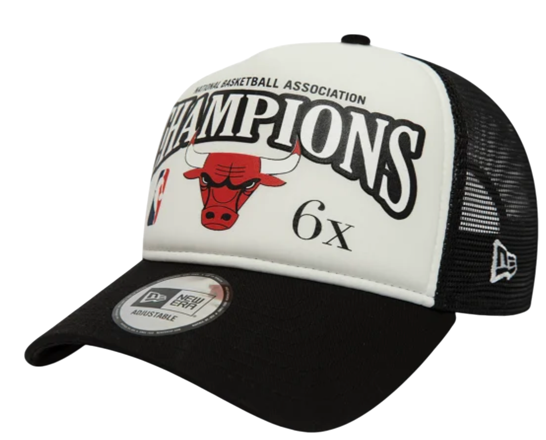 Шапка с козирка New Era Chicago Bulls 6x Champions Trucker Cap Многоцветен | 60298648-60298648, 0