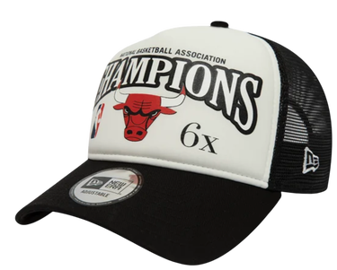 Шапка с козирка New Era Chicago Bulls 6x Champions Trucker Cap Многоцветен | 60298648-60298648, 0