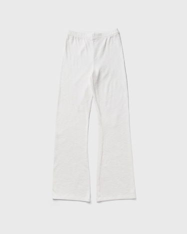 Панталони American Vintage Waffle Knit Flare Leg Pants Бяло | YRU05AE25-BLANC, 1