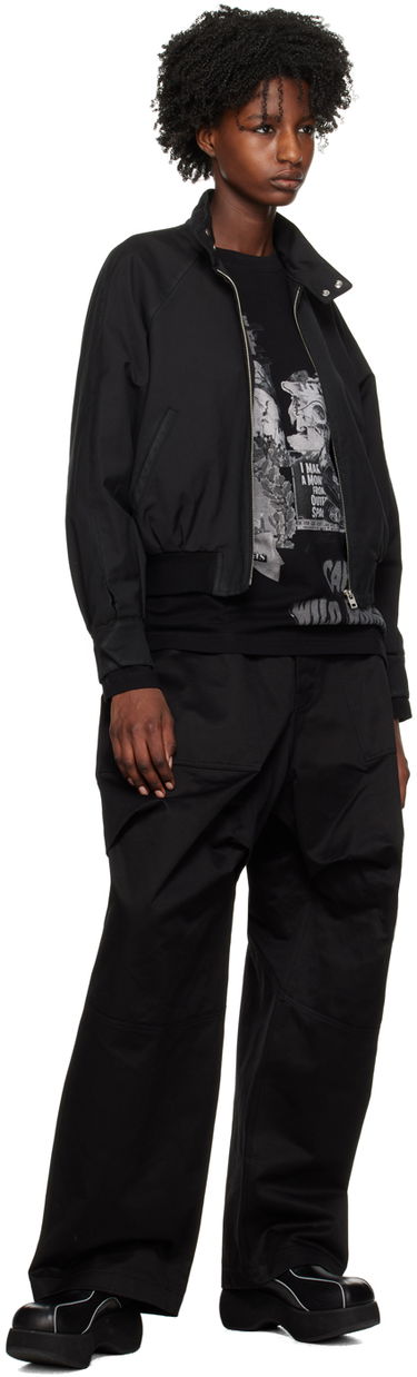 Карго панталони We11done We11done Paneled Trousers Черно | WD-PT1-23-238-W-BK, 3