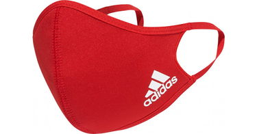 Аксесоари adidas Originals adidas Face Cover XS/S Червено | h18815, 1