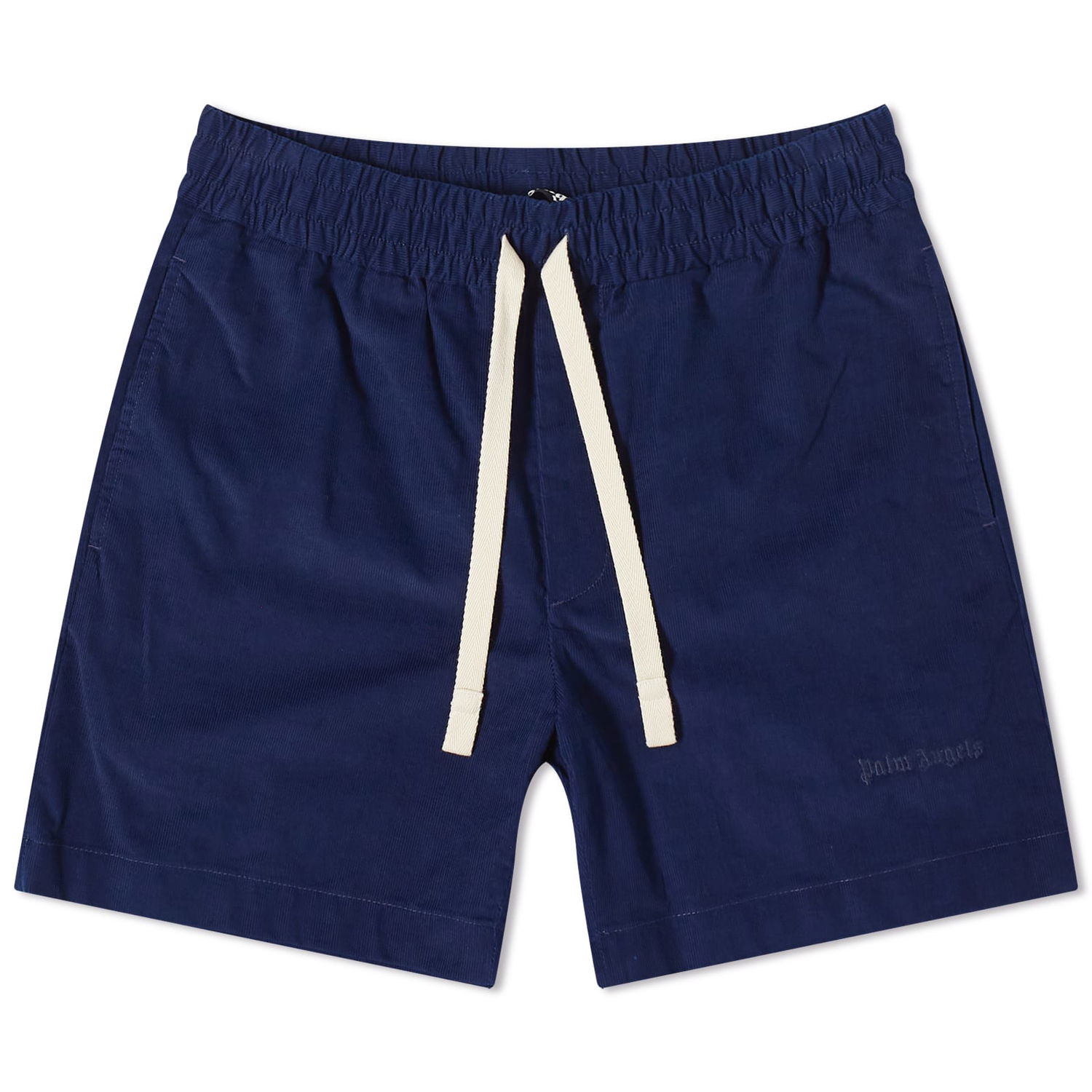 Къси панталони Palm Angels Classic Logo Corduroy Shorts Синьо | PMCB034S24FAB0014949, 0