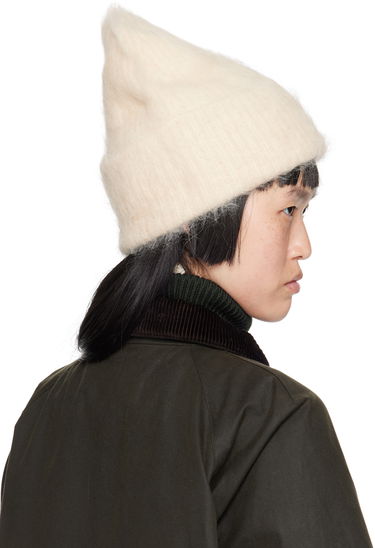 Шапка TOTEME Ribbed Beanie Бежово | 234-WSAHT234-YA0013, 2